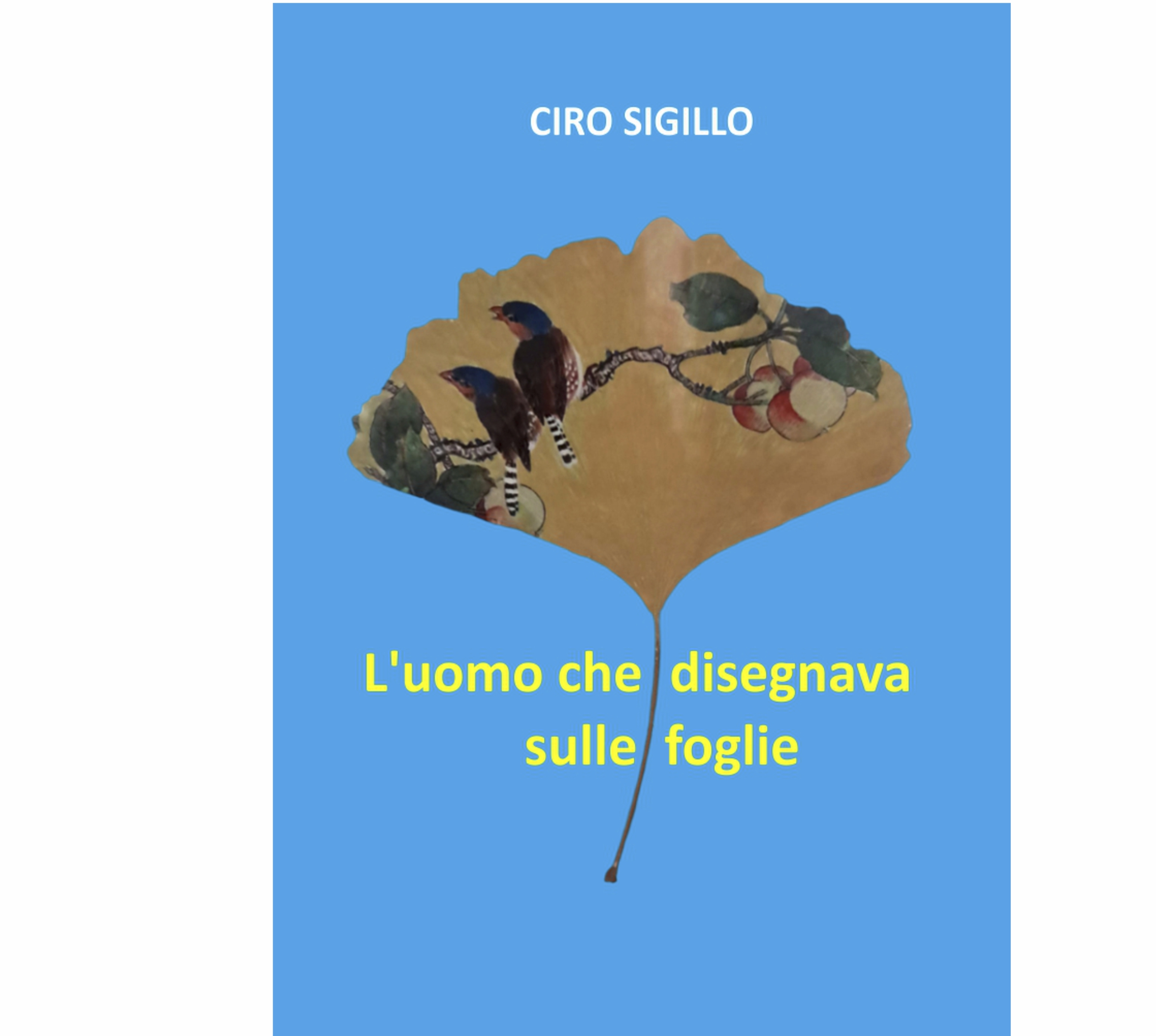 L'uomo che disegnava sulle foglie