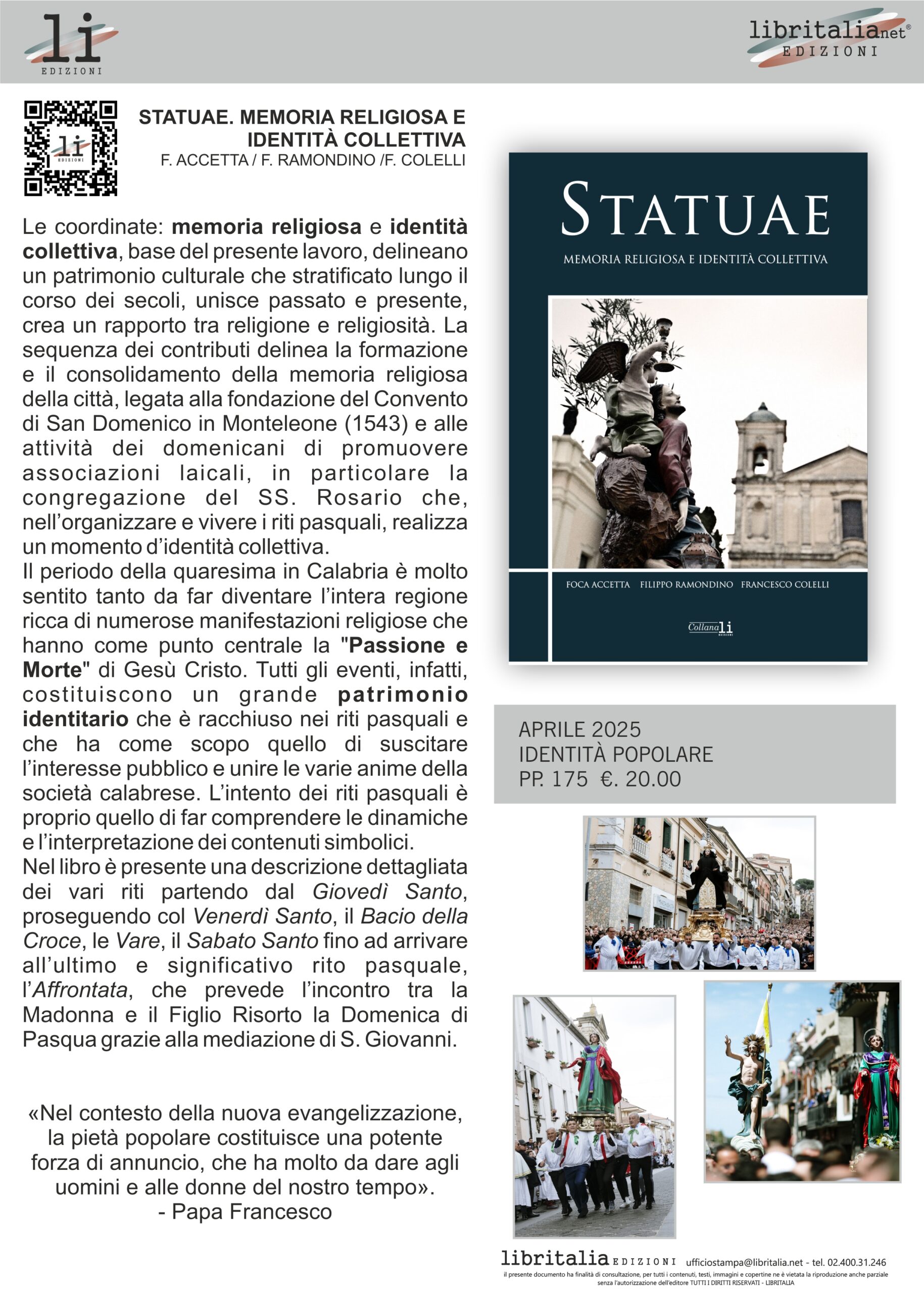 Statuae - Memoria religiosa e identità collettiva - immagine 2